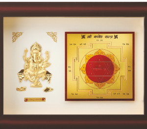Ganesh Ji With Yantra