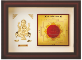 Ganesh Ji With Yantra