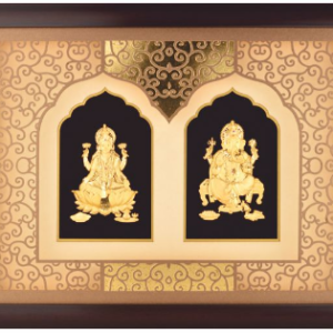 9 Medium Pair With Temple Style Carving