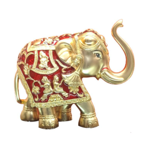 Elephant – Gold Matt Finish up 03
